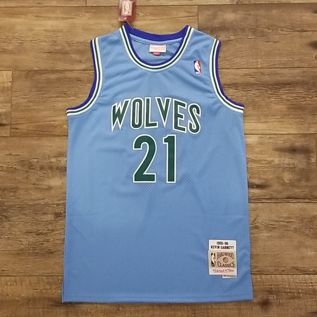 Kevin Garnett Throwback 9596 Rookie Year Wolves